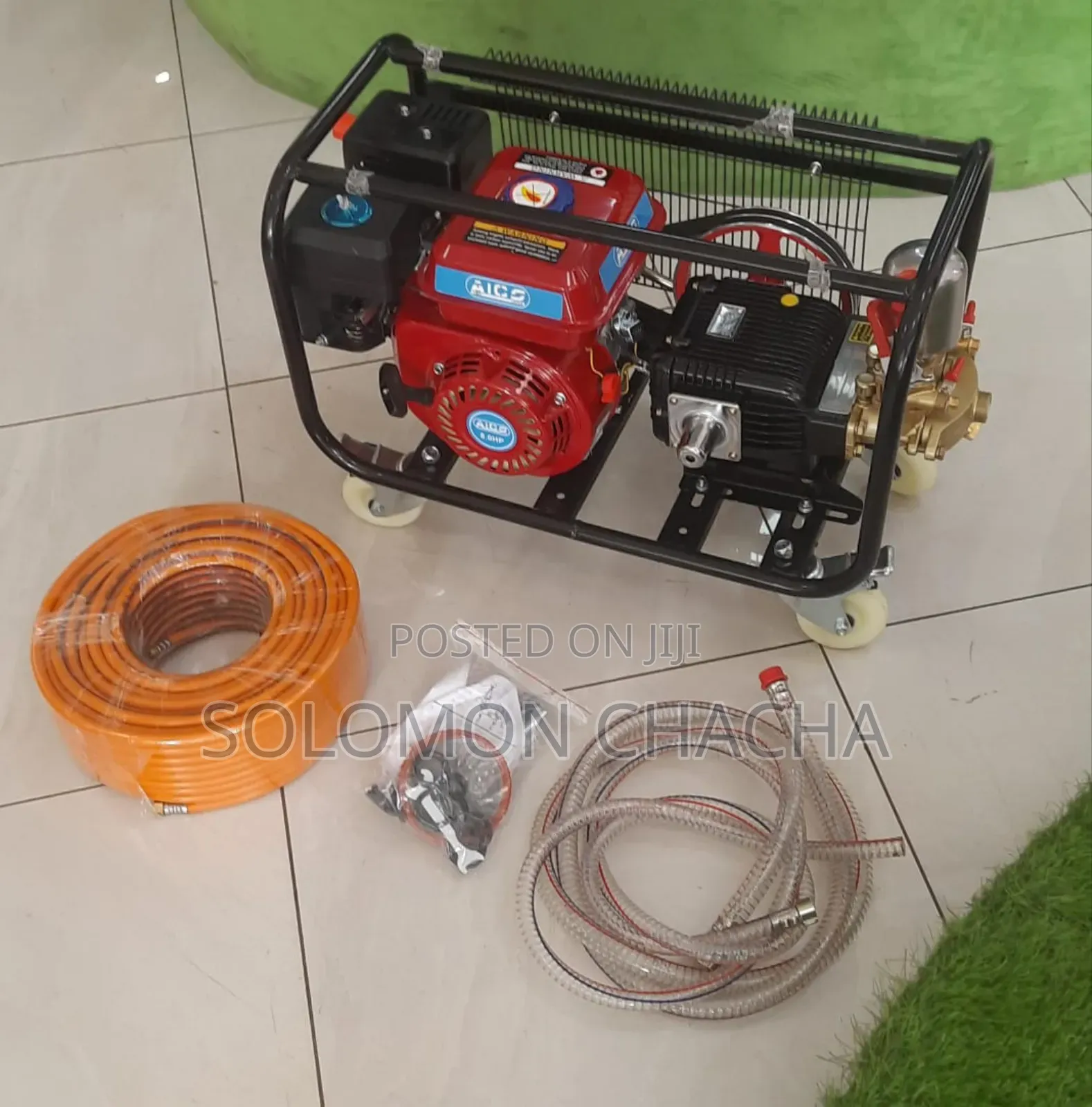 Best Aico Trolley Sprayer Without Handle 8hp Engine With 50M