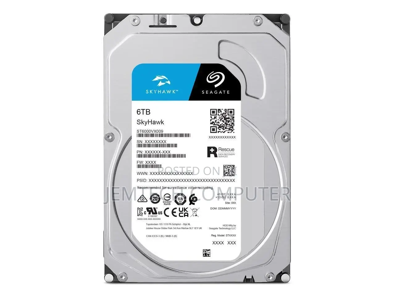 Seagate Skyhawk Hard Drive 6tb Surveillance