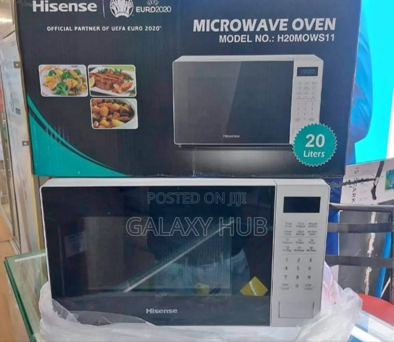 Hisense Digital Microwave White in Colour