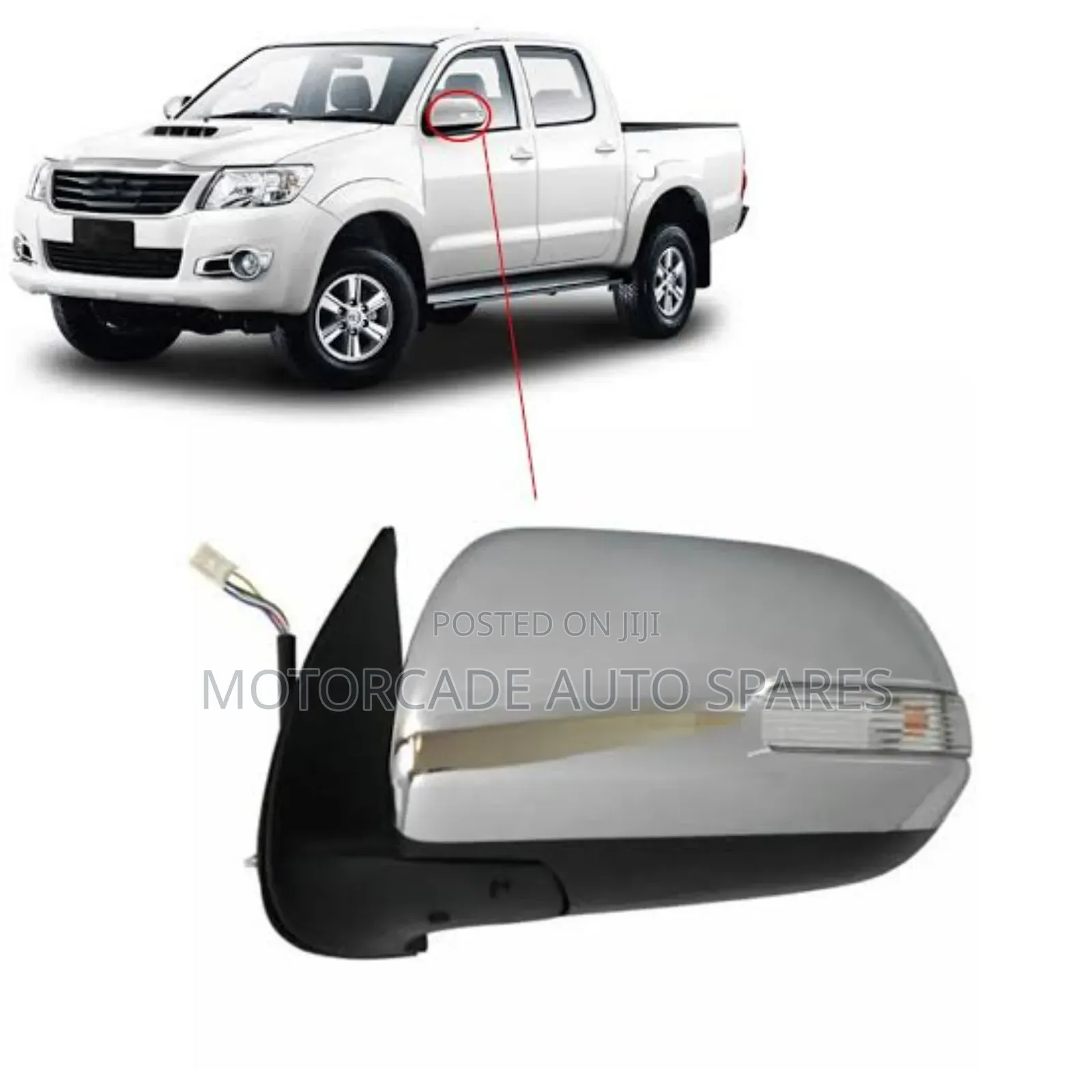 Toyota Hilux Vigo Side Mirror