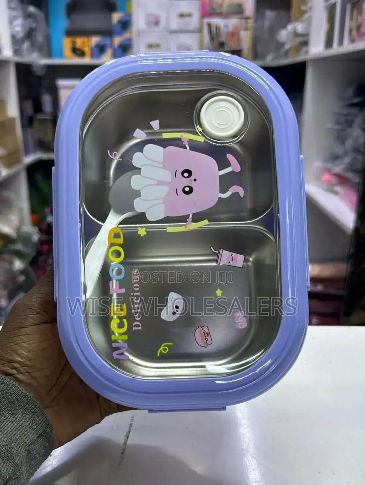 *Bento Lunch Box With 2 Compartments* Available