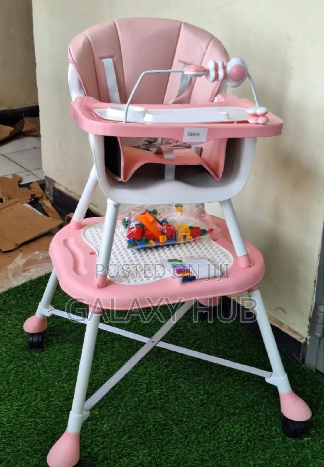 Pink Feeding Chair 3 in 1