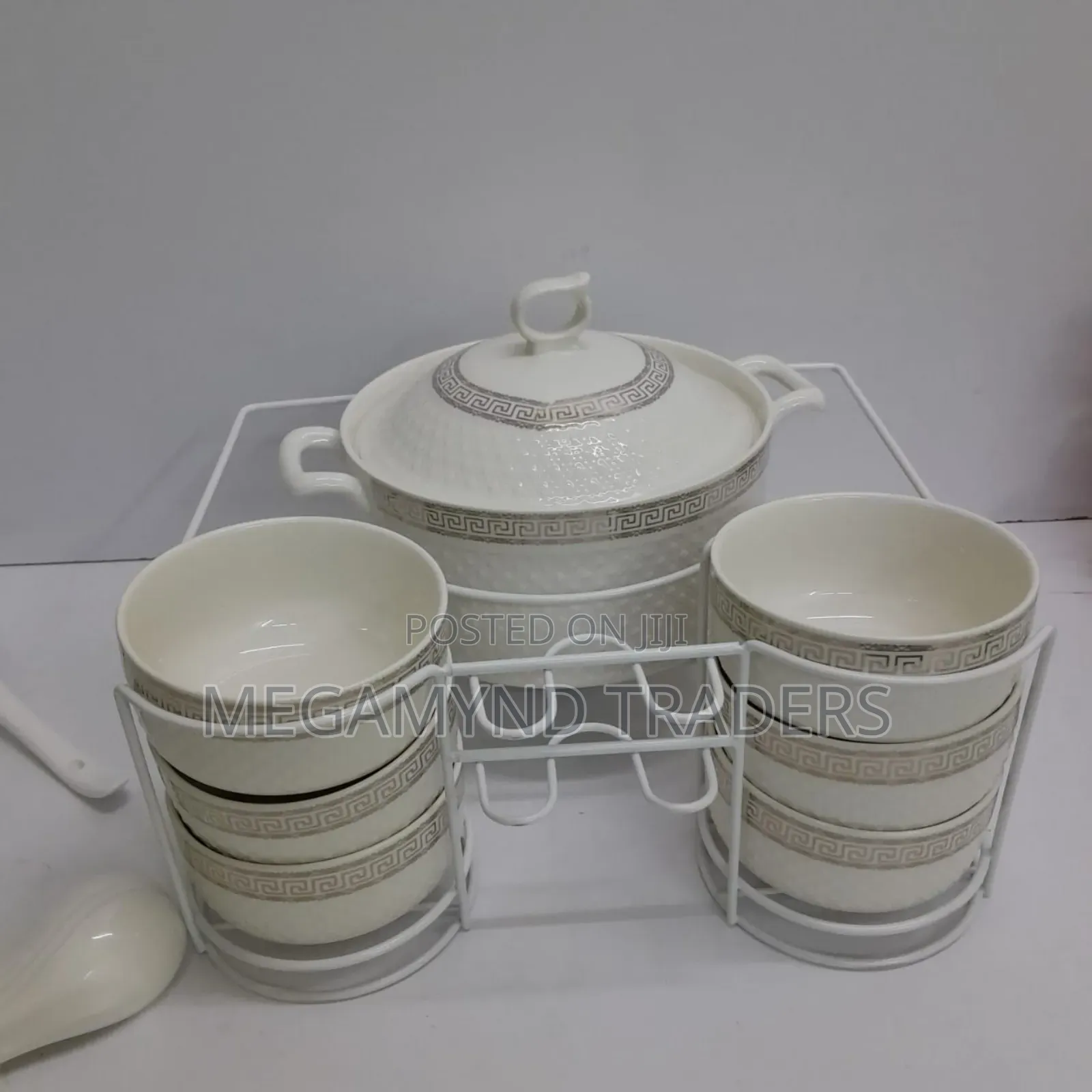 15pc Ceramic Soup Set