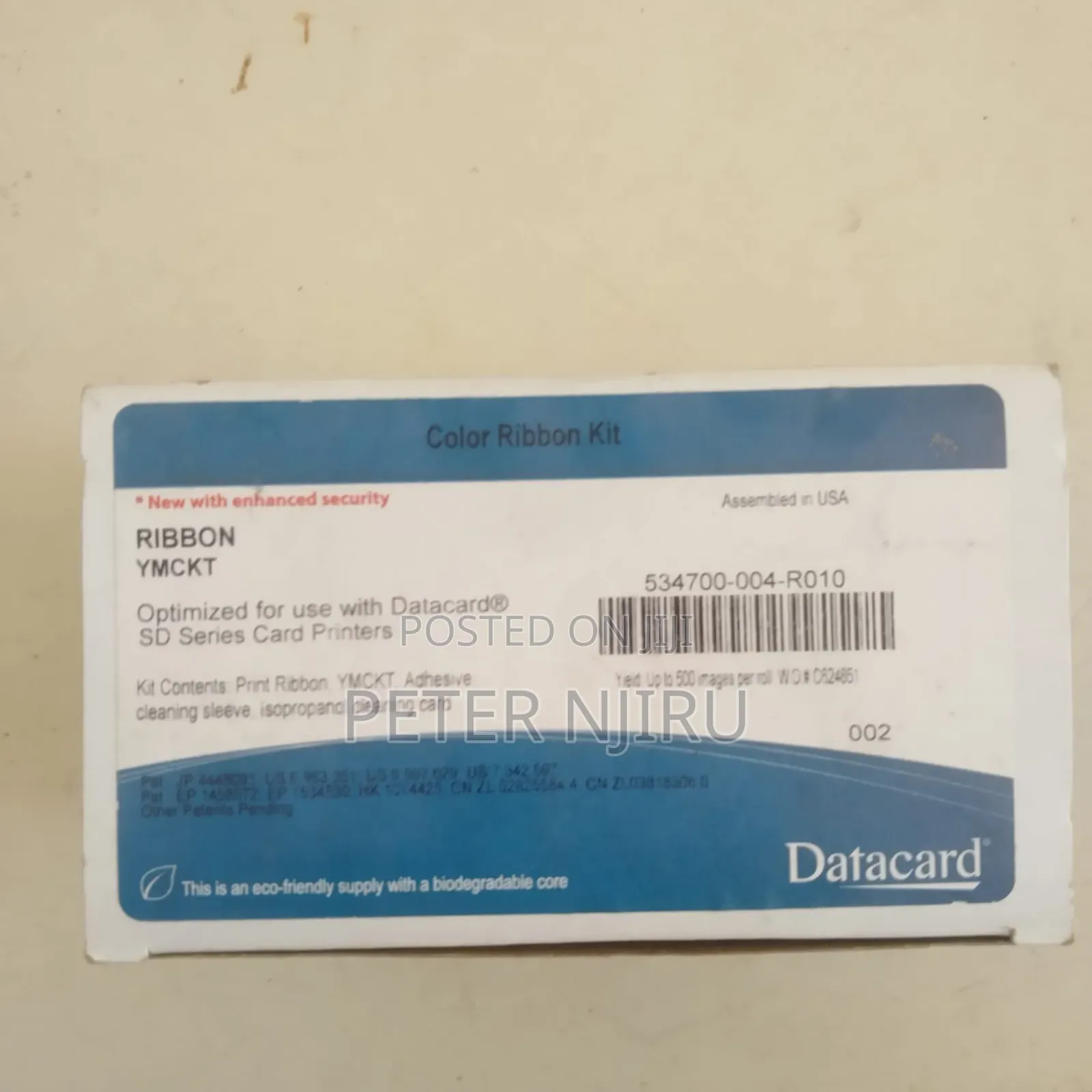 Datacard Color Ribbon KIT Ymckft