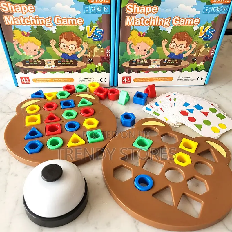 Shape Matching Card Game