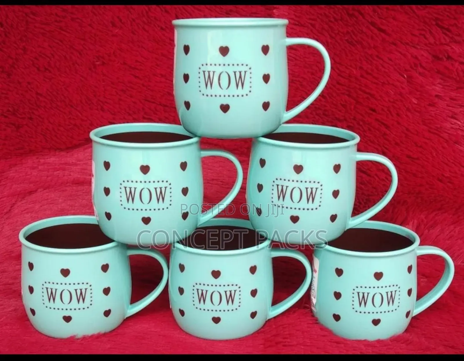 120pcs Plastic Kenstar Mug.