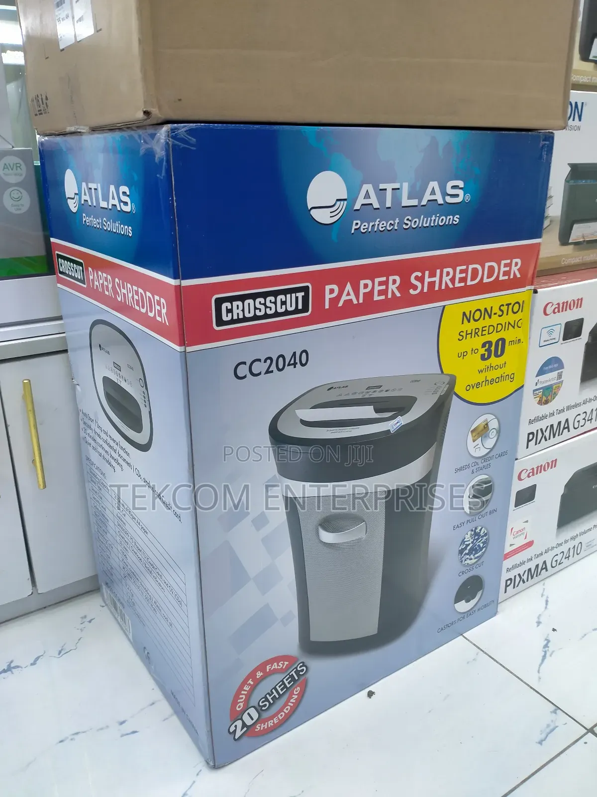 Atlas Cc2040 Shredder ` Atlas Cc2040 20 Sheets ' Cc 2040