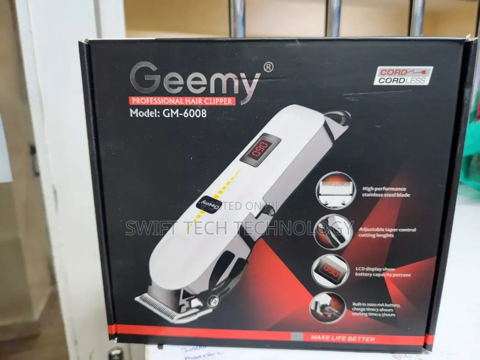 Geemy Shaver / Cordless Shaver