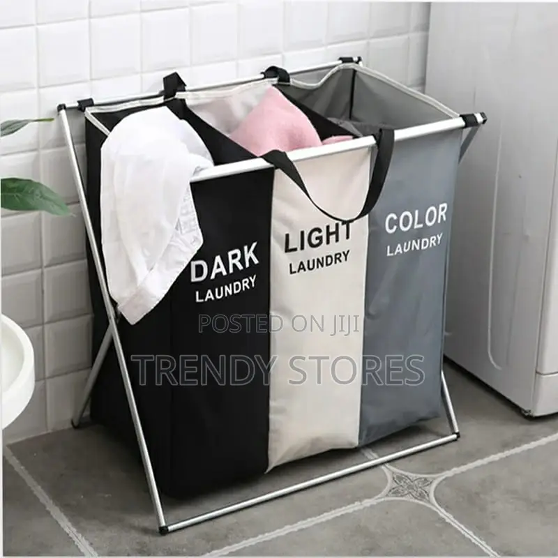 Triple Laundry Sorter