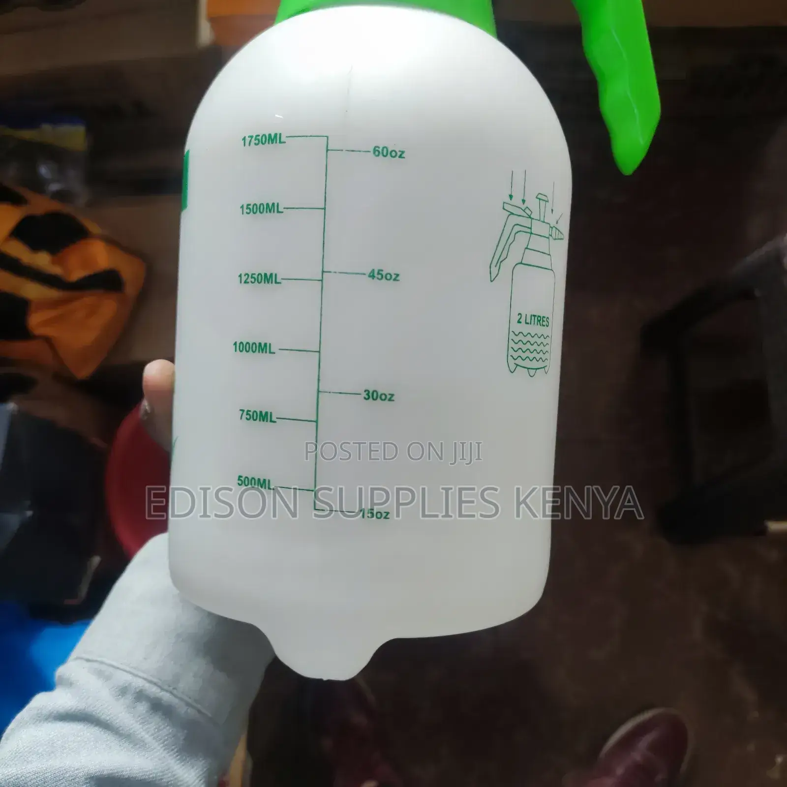 Pressure Sprayer 2 Litres Air Pressure Pump Bottle 2L