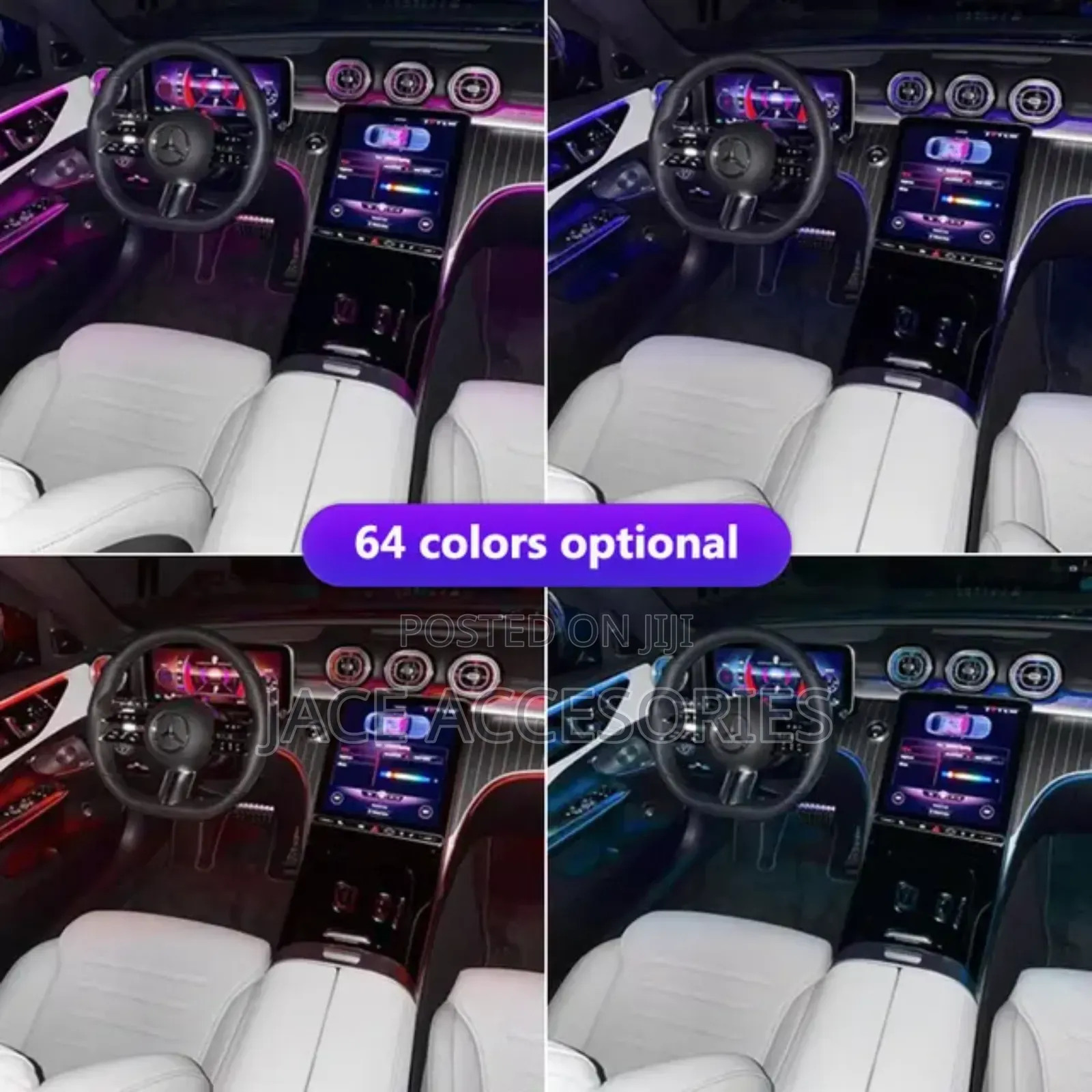 New Dashboard Ambience Lights 6 Way