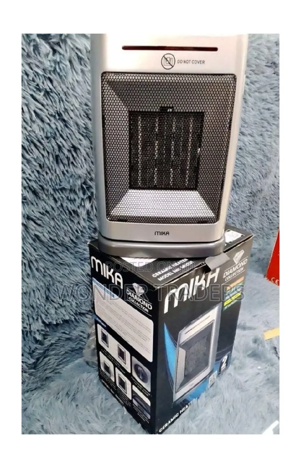 Mika Ceramic Room Fan Heater