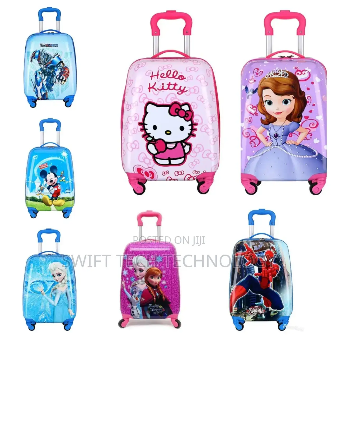 Kids Travelling Suitcase Themed / Carton Suitcases