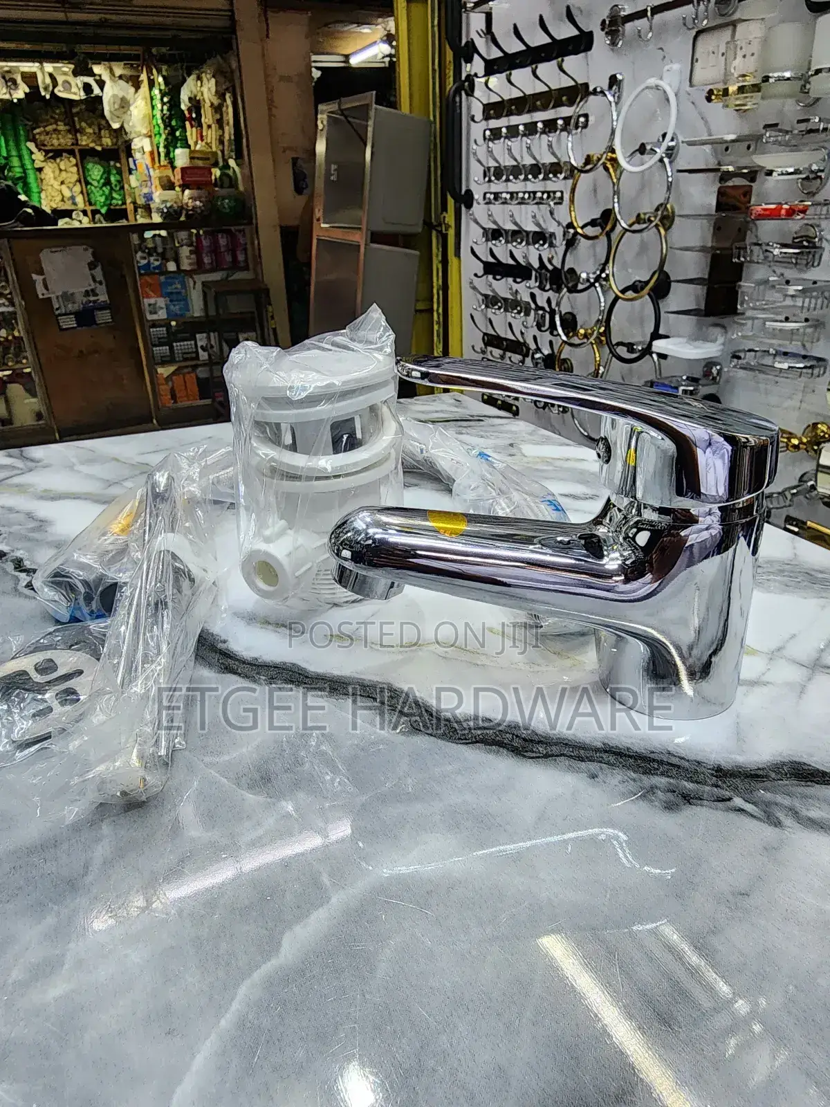 Basin Mixer With Popup