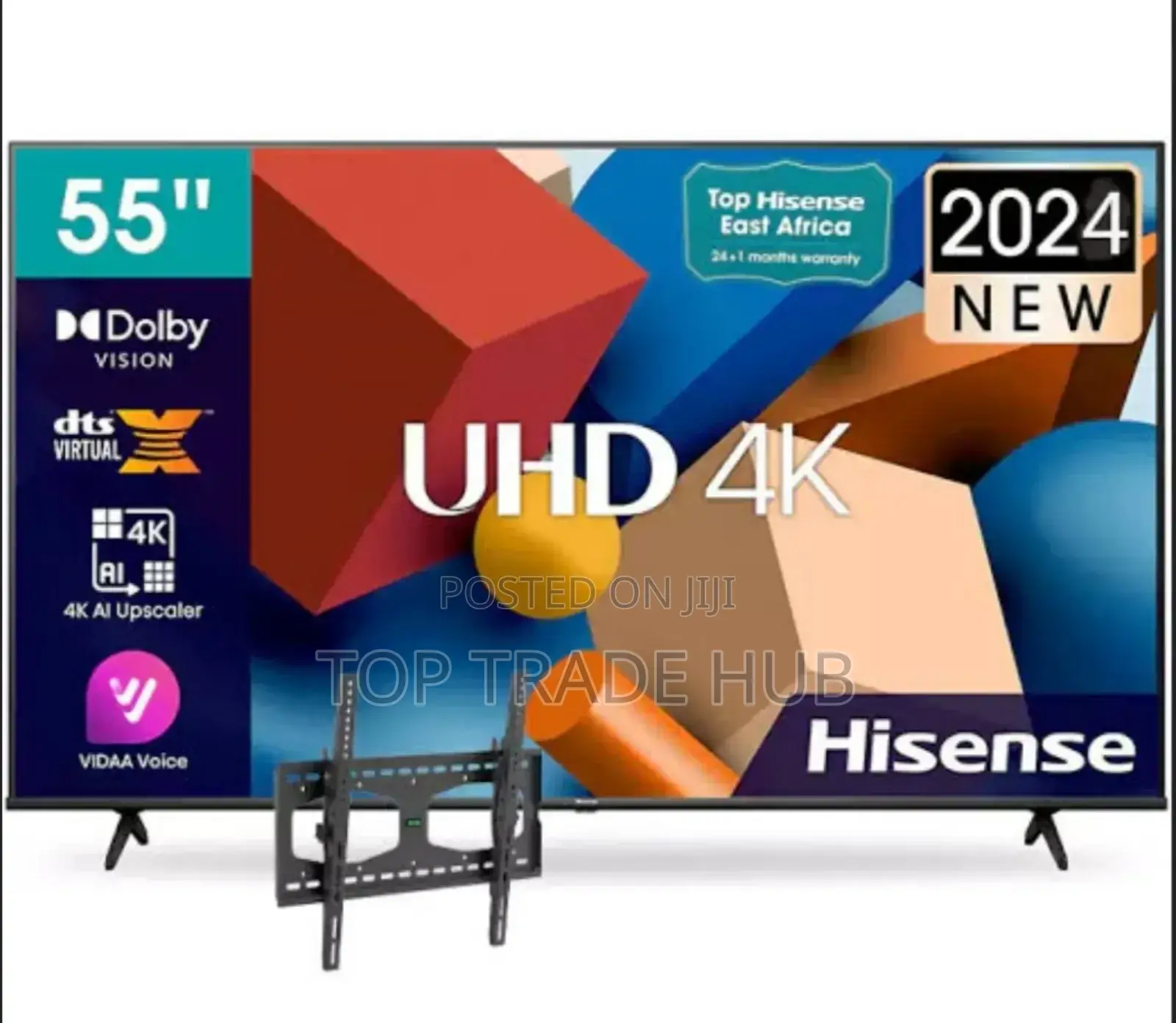 55 Inch Hisense A6 Series AI Vidaa TV