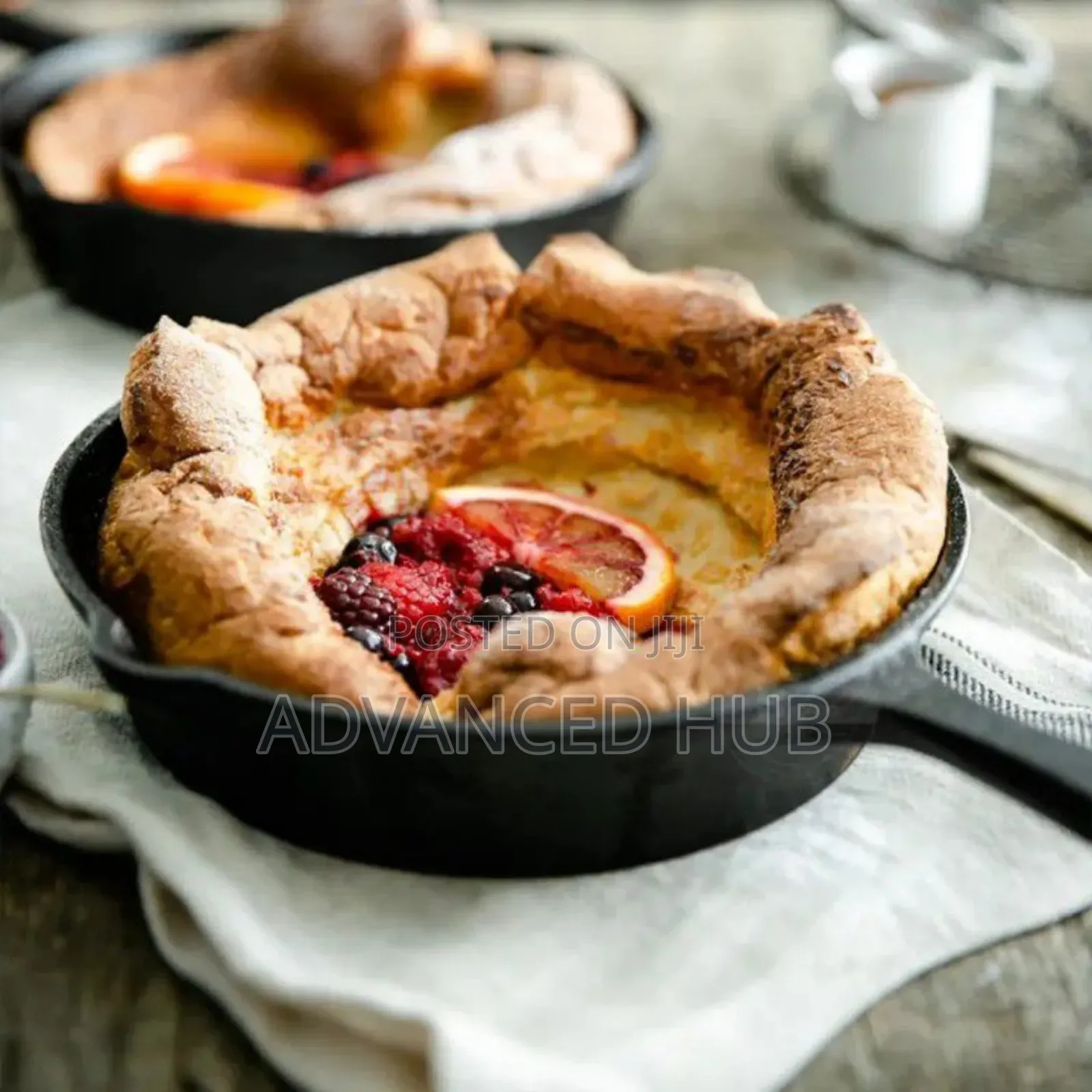 4pcs Cast Iron Frying Pan
