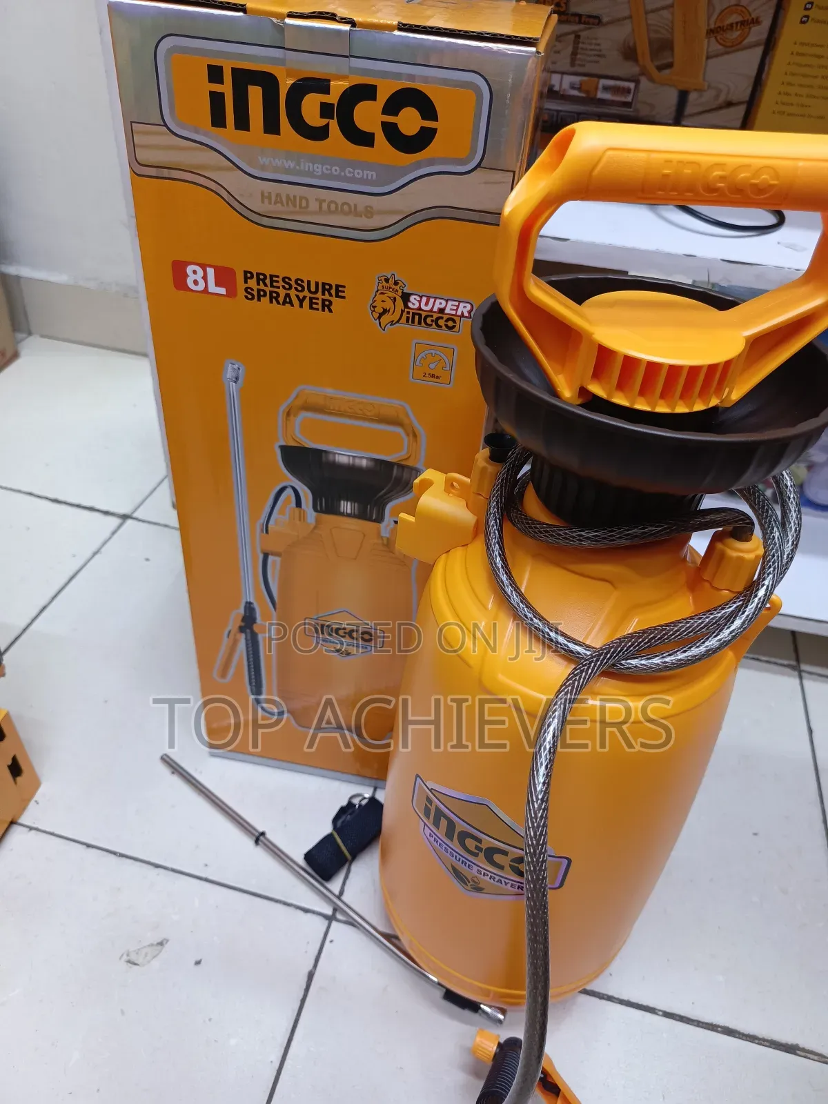 Quality Ingco Pressure Sprayer 8ltrs