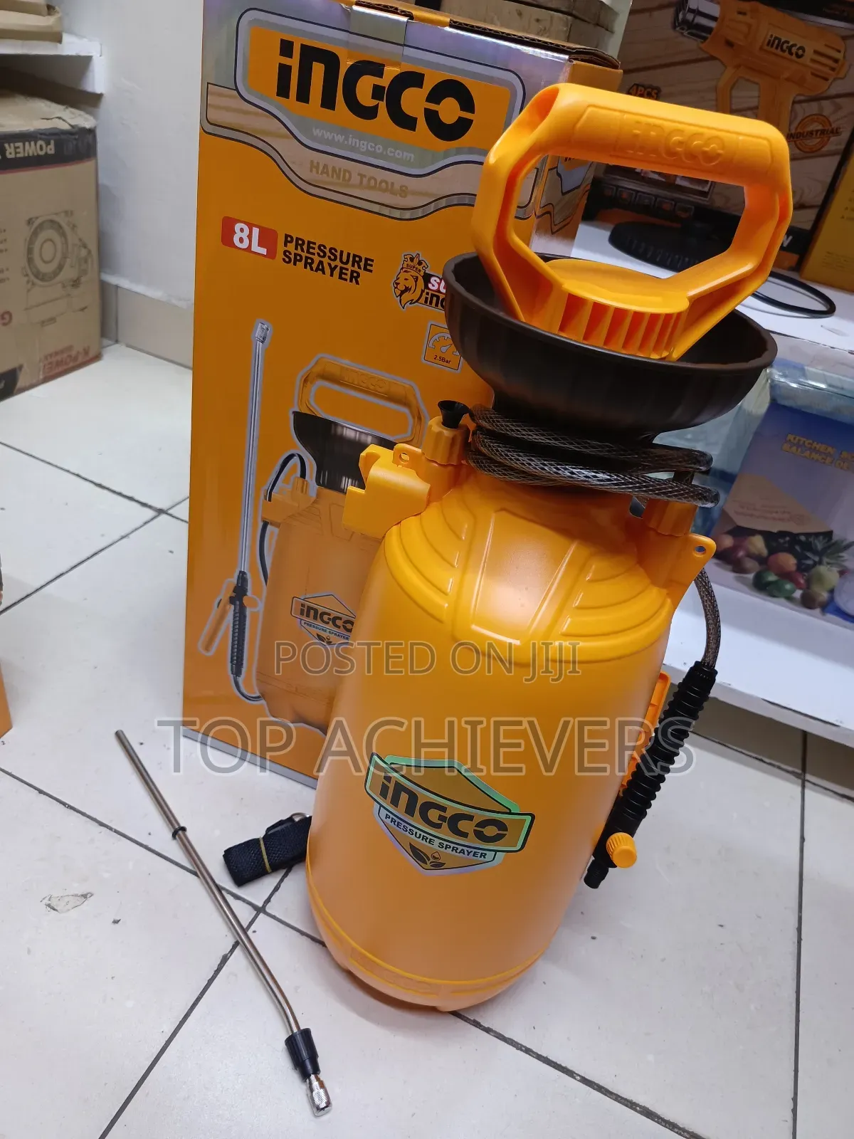 Ingco HSPP30502 Pressure Sprayer - 8L Capacity