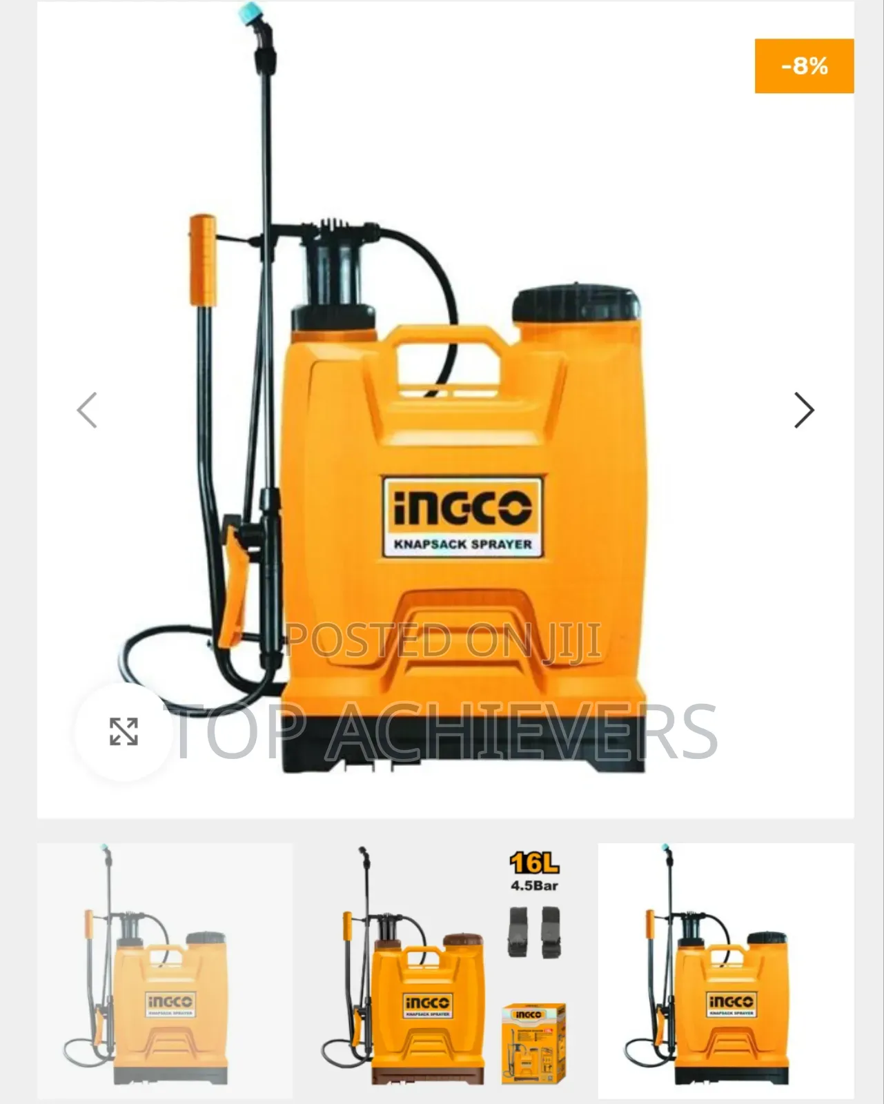 16ltrs Knapsack Sprayer 16litres