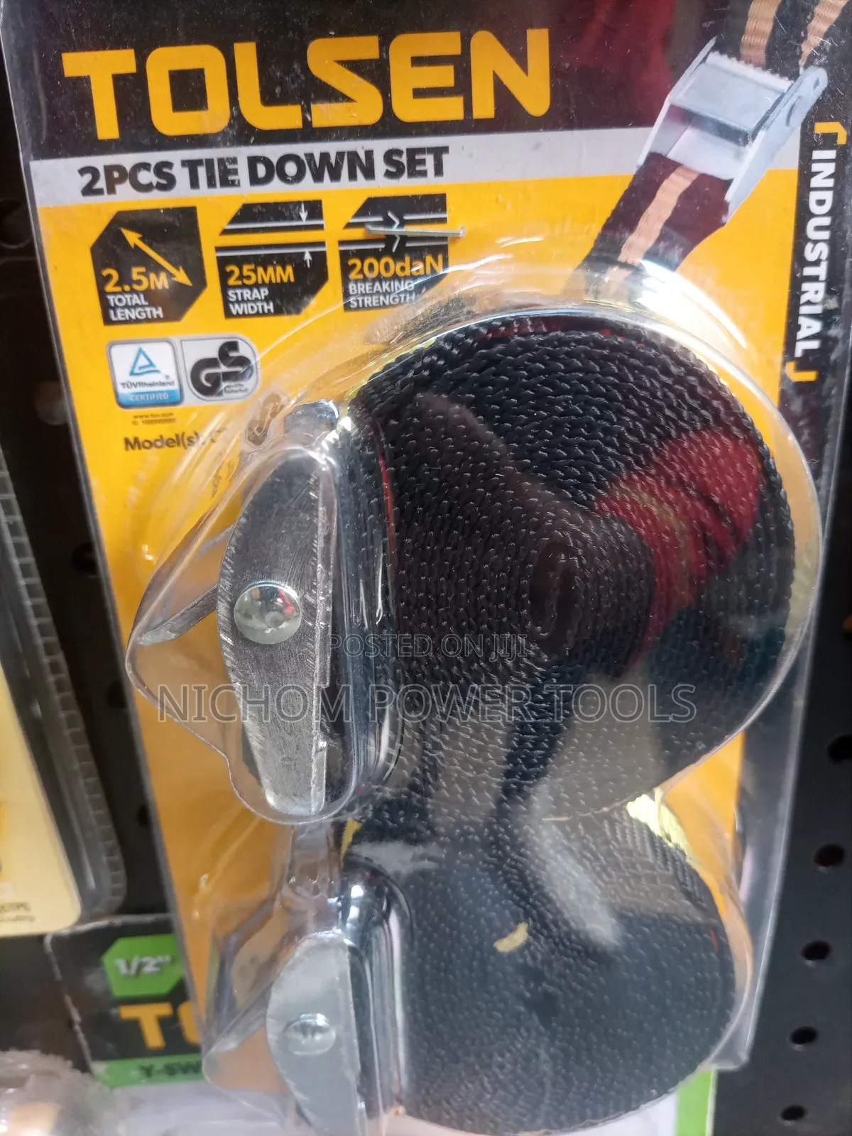 Tolsen 2pcs Tie Down Set