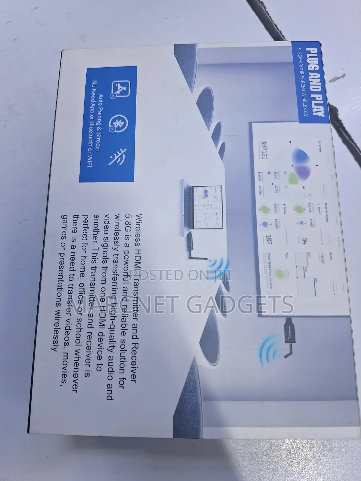 Hdmi Wireless Extender 50m Full Hd Audio Video Rx and Tx