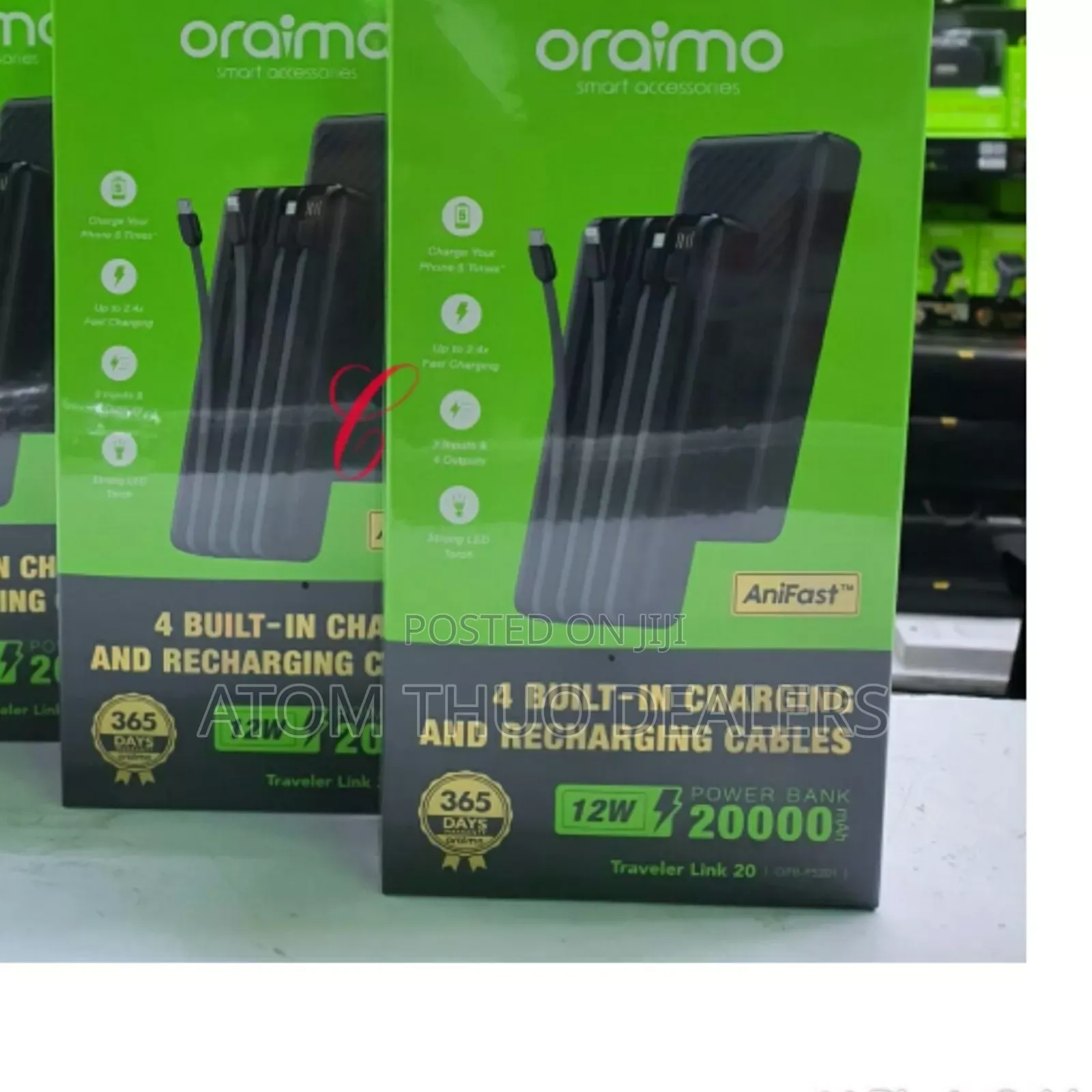 Oraimo Traveler Link 20 OPB-P5201 Power Bank