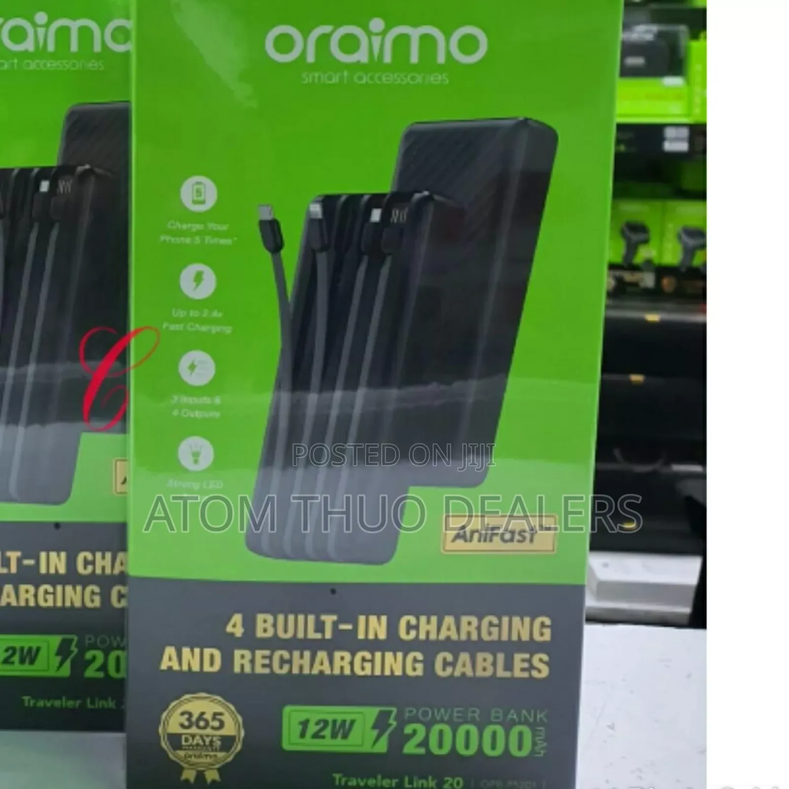Oraimo Traveler Link 20 OPB-P5201 Power Bank