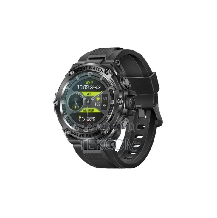 Promate 1.53" Round Screen Fitness Tracker Smartwatch R19