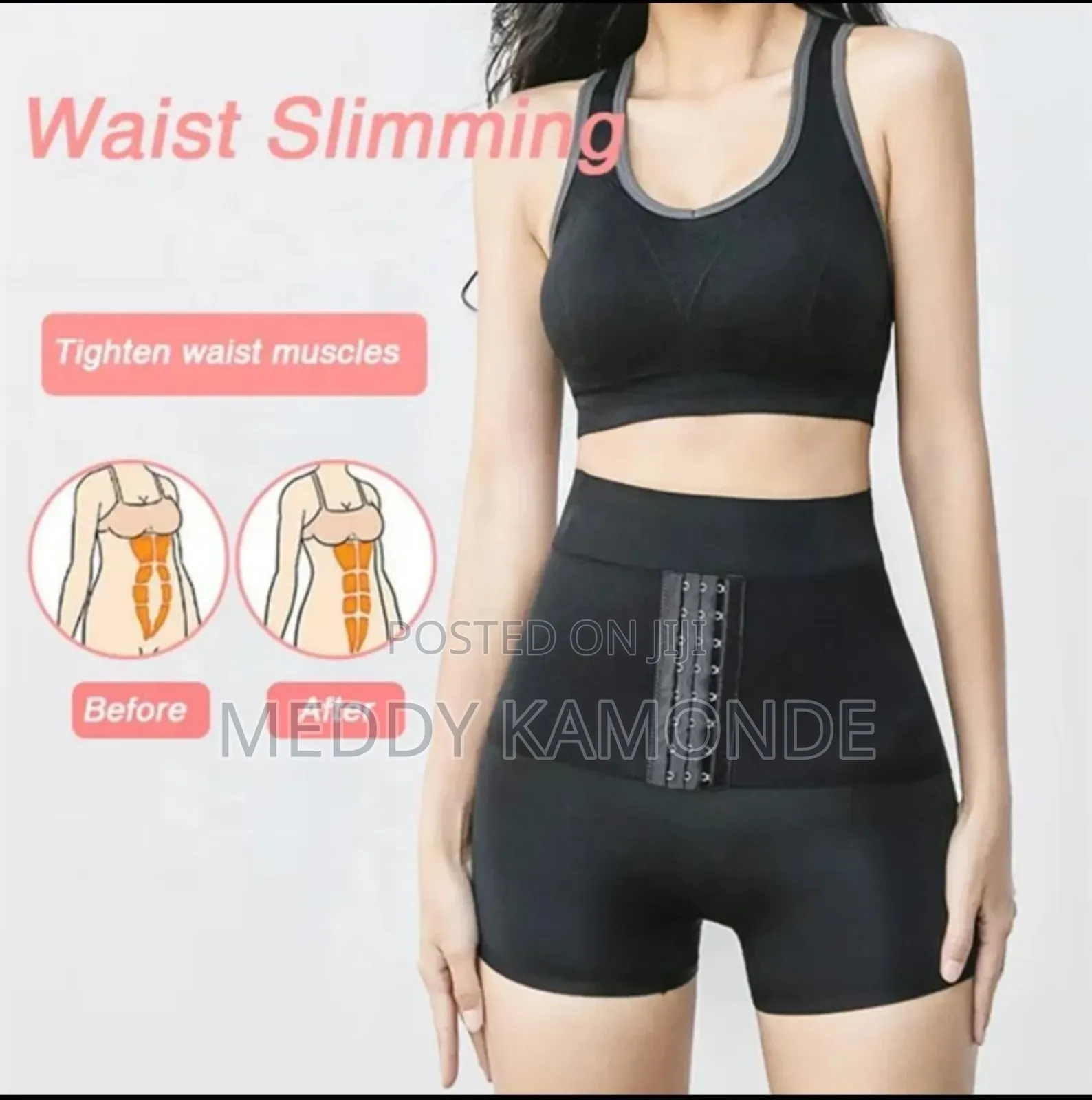 2in1 Tummy Trimmer Belt+Padded Biker