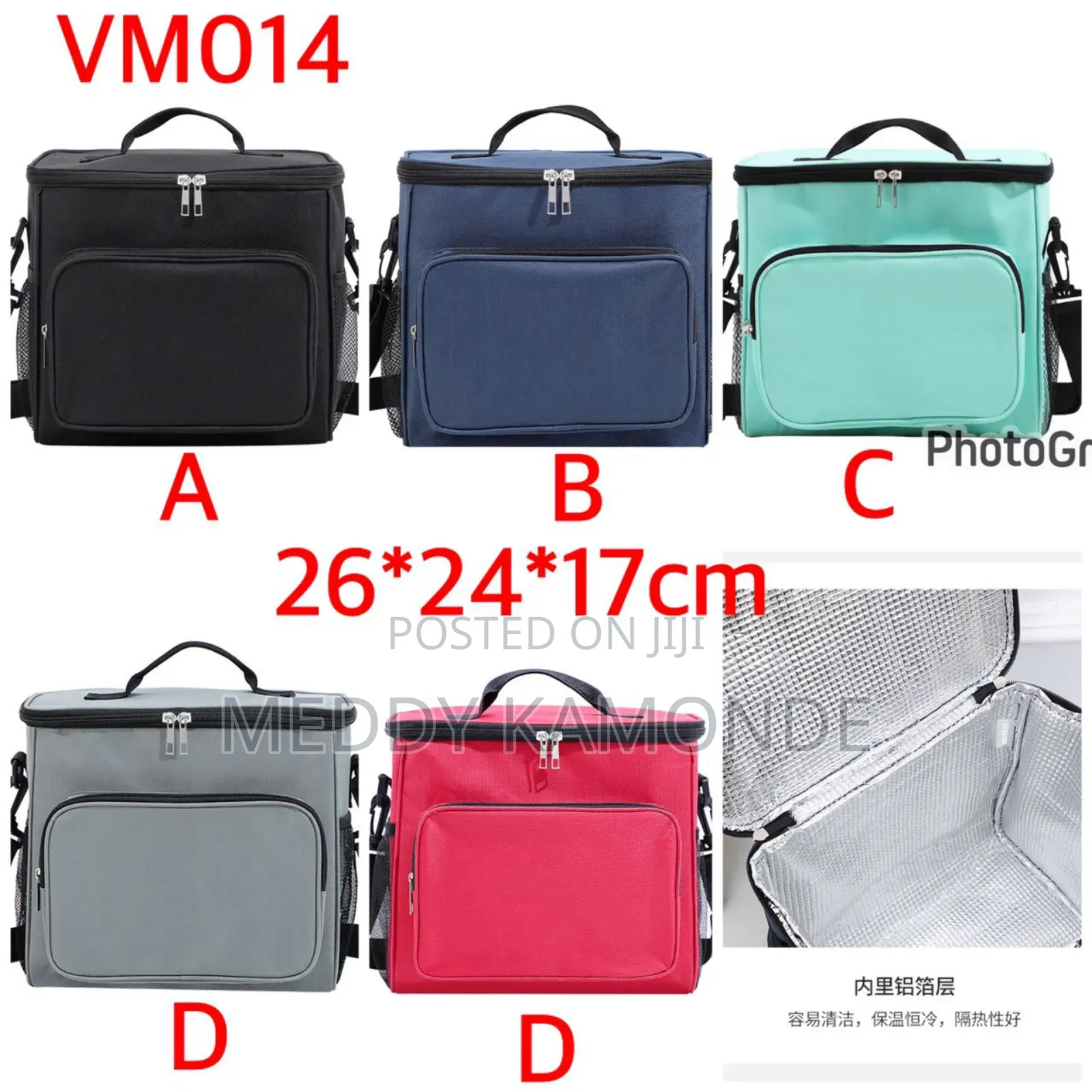 Fully Insulated Lunch Bags