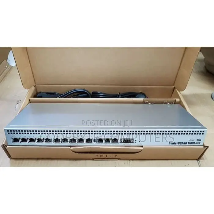 MIKROTIK 1U Rackmount Router Rb1100ahx4 (Rb1100x4)