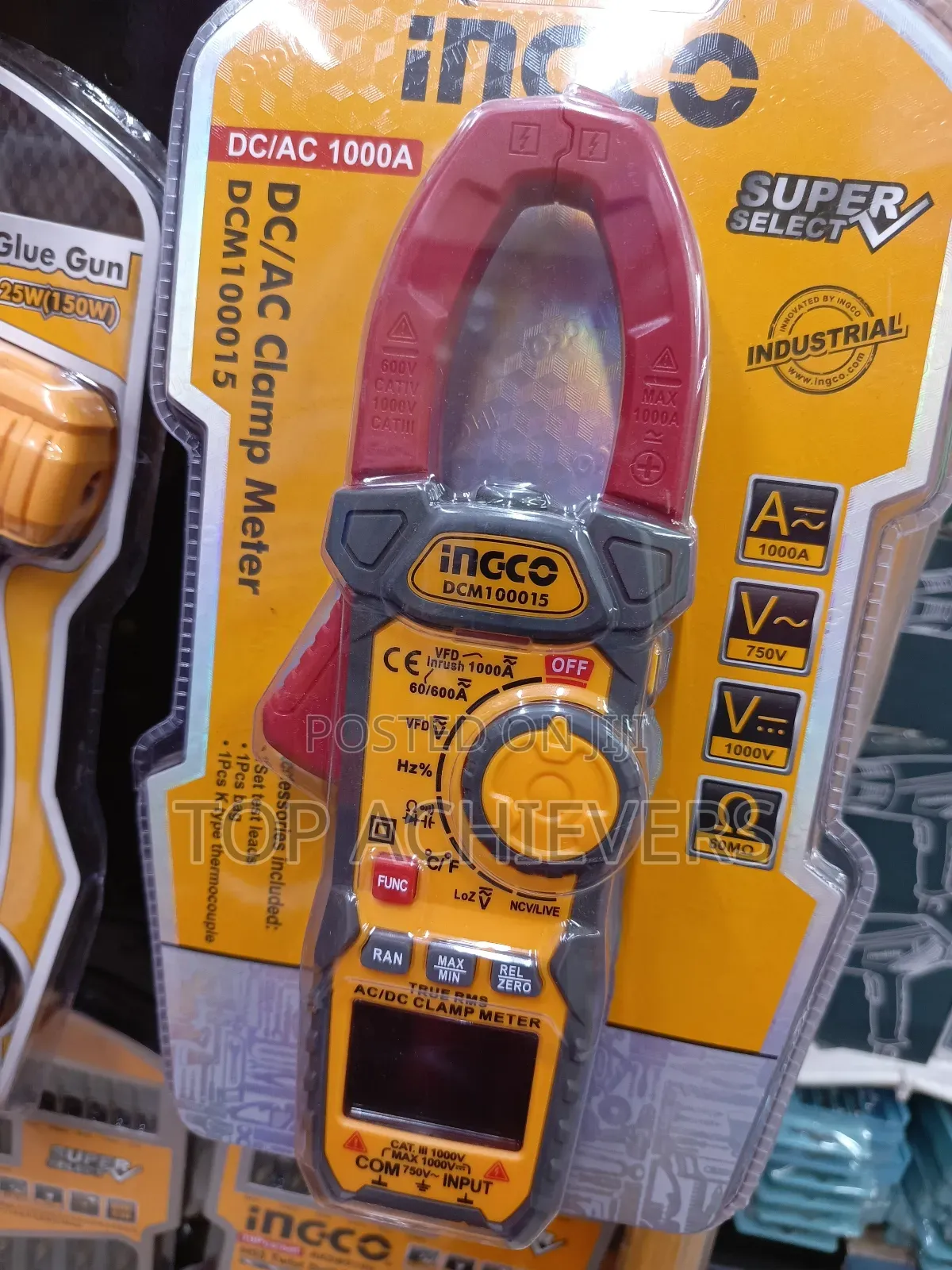 INGCO Digital AC/DC Clamp Meter