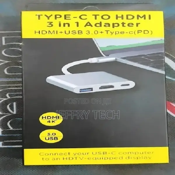 3 in 1 Type C USB Hub/Type C Hub /USB C to HDMI Adapter, HD