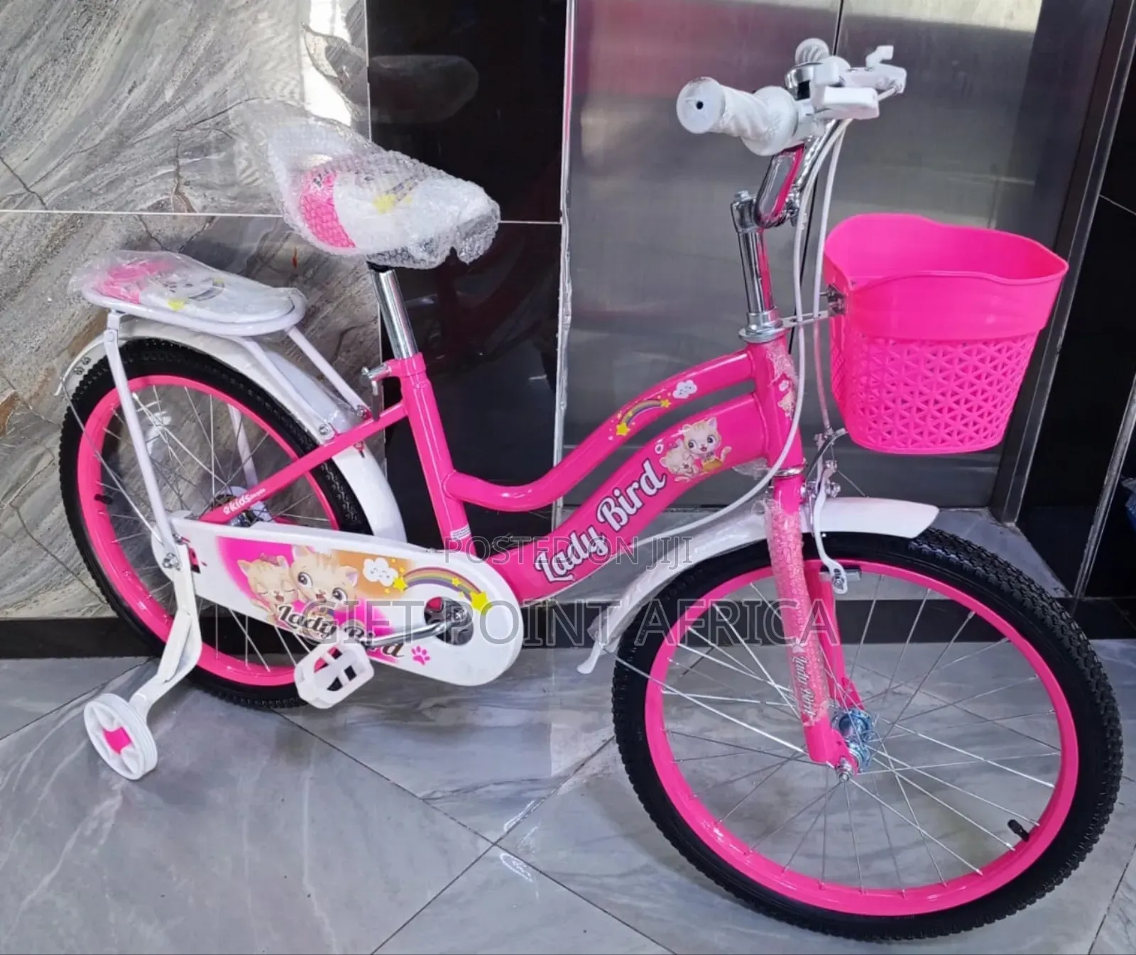 Size 20" Lady Bird Pink Bike/Bicycle for Kids