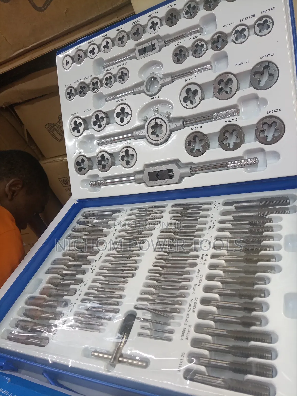 110pcs Tap and Die