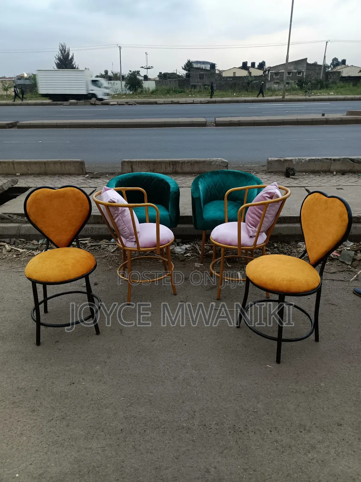 Manicure Seats 6 Pieces 