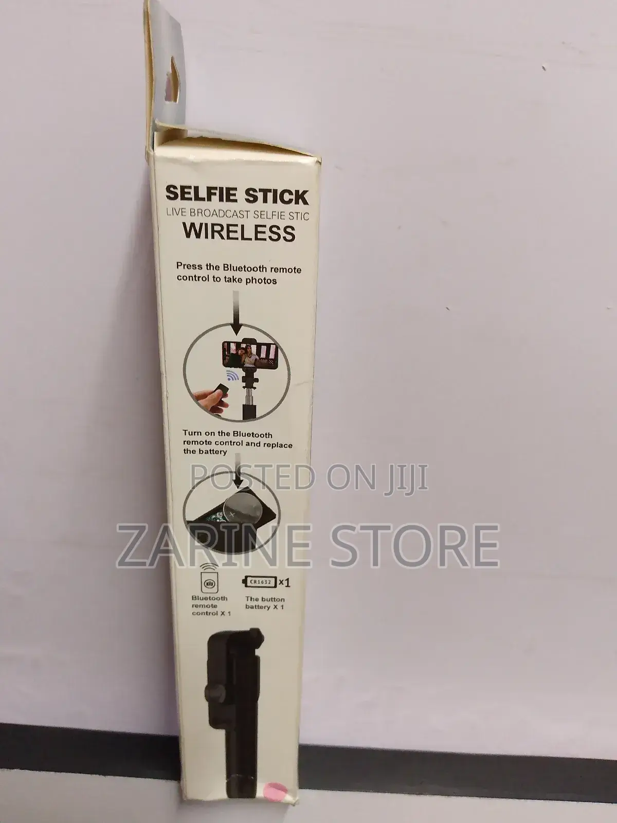 Stainless Steel Selfie Stick Wireless 360 Revolve