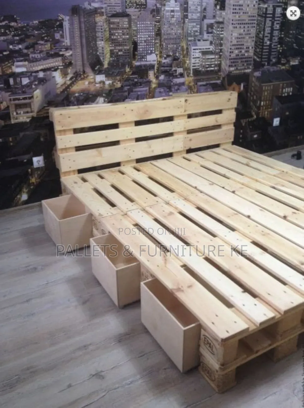 6 By 6 Pallet Bed 6587