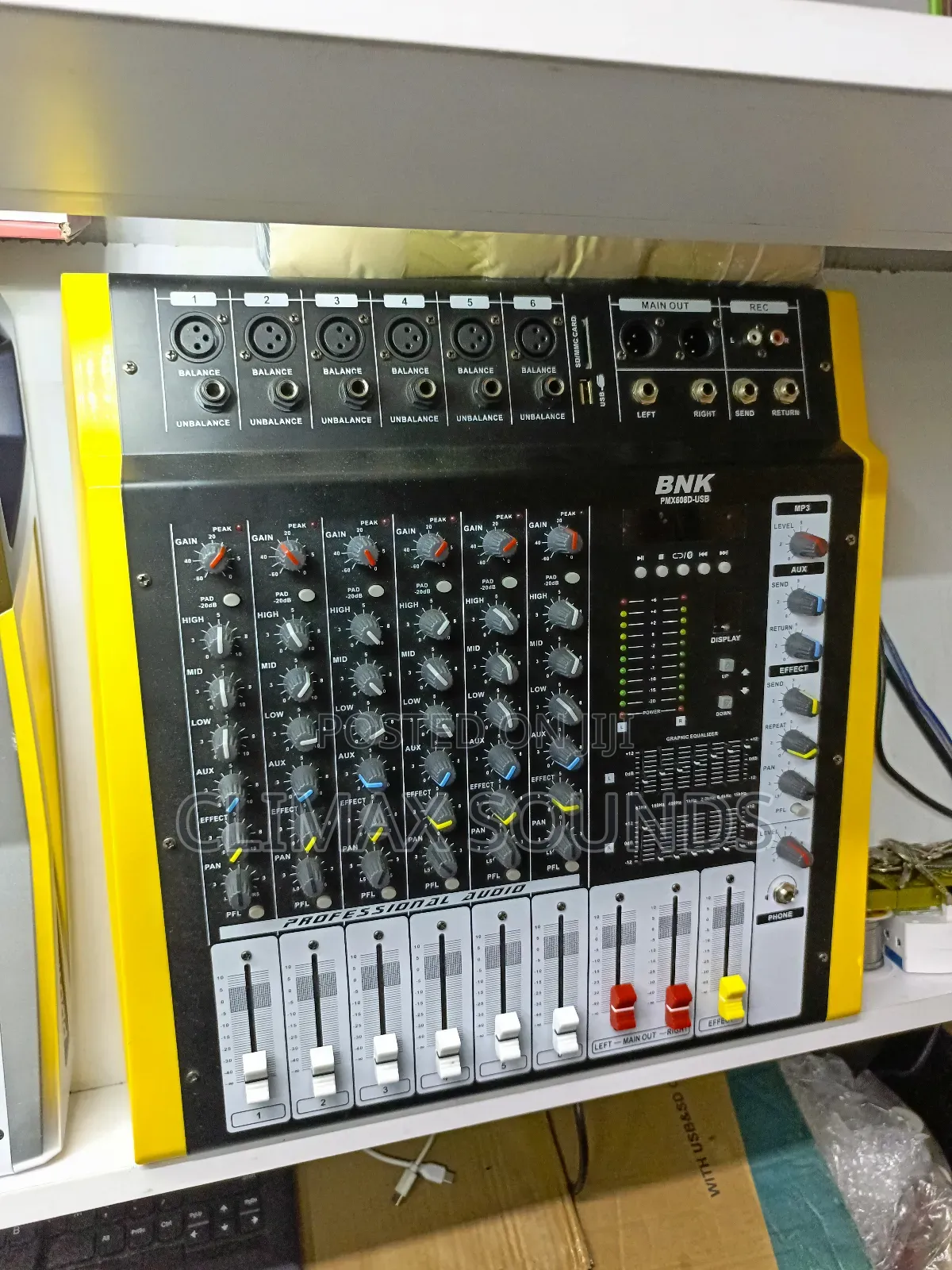 BNK Powered Mixer 8channel,S