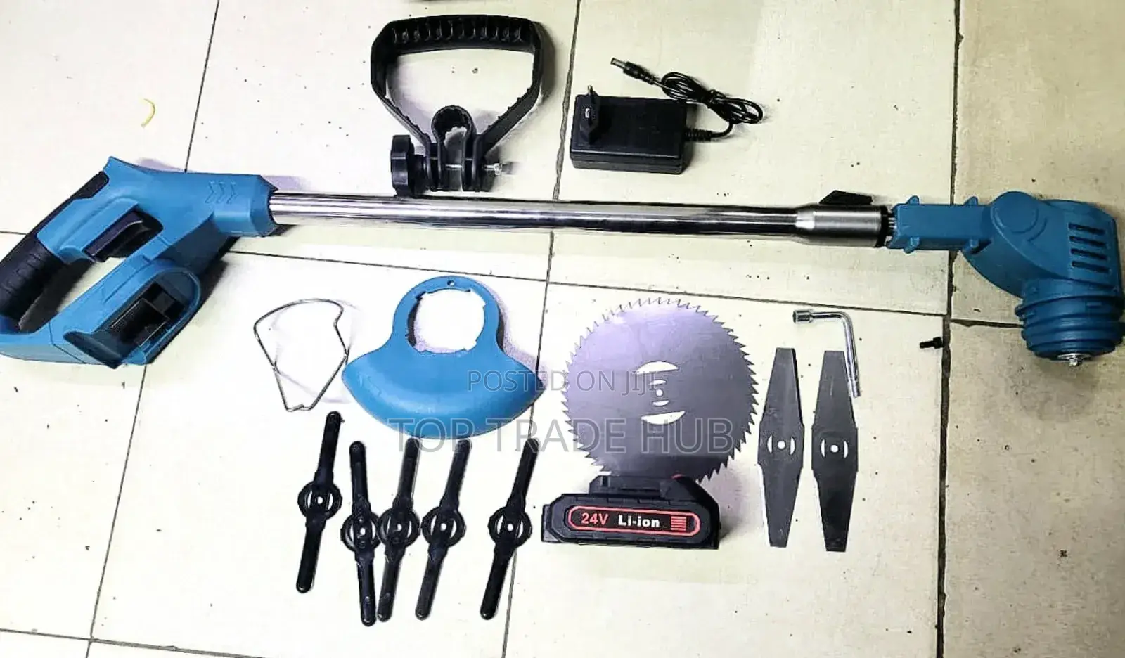 Total 3blade Cordless Brush Cutter/Power Saw