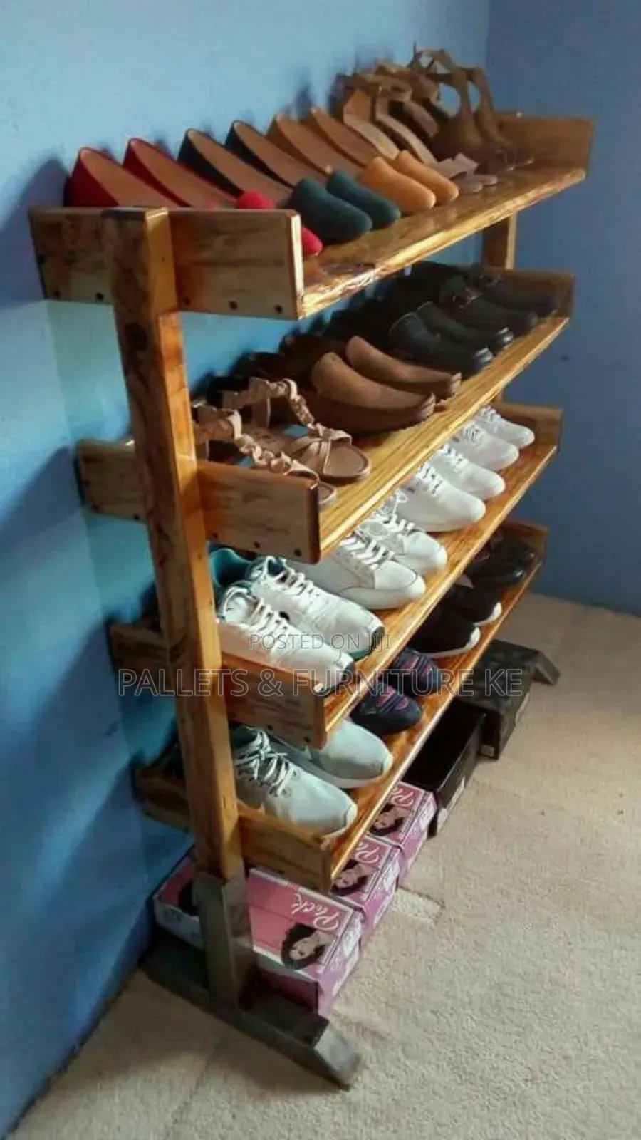 Rustic Step Shoerack $#45