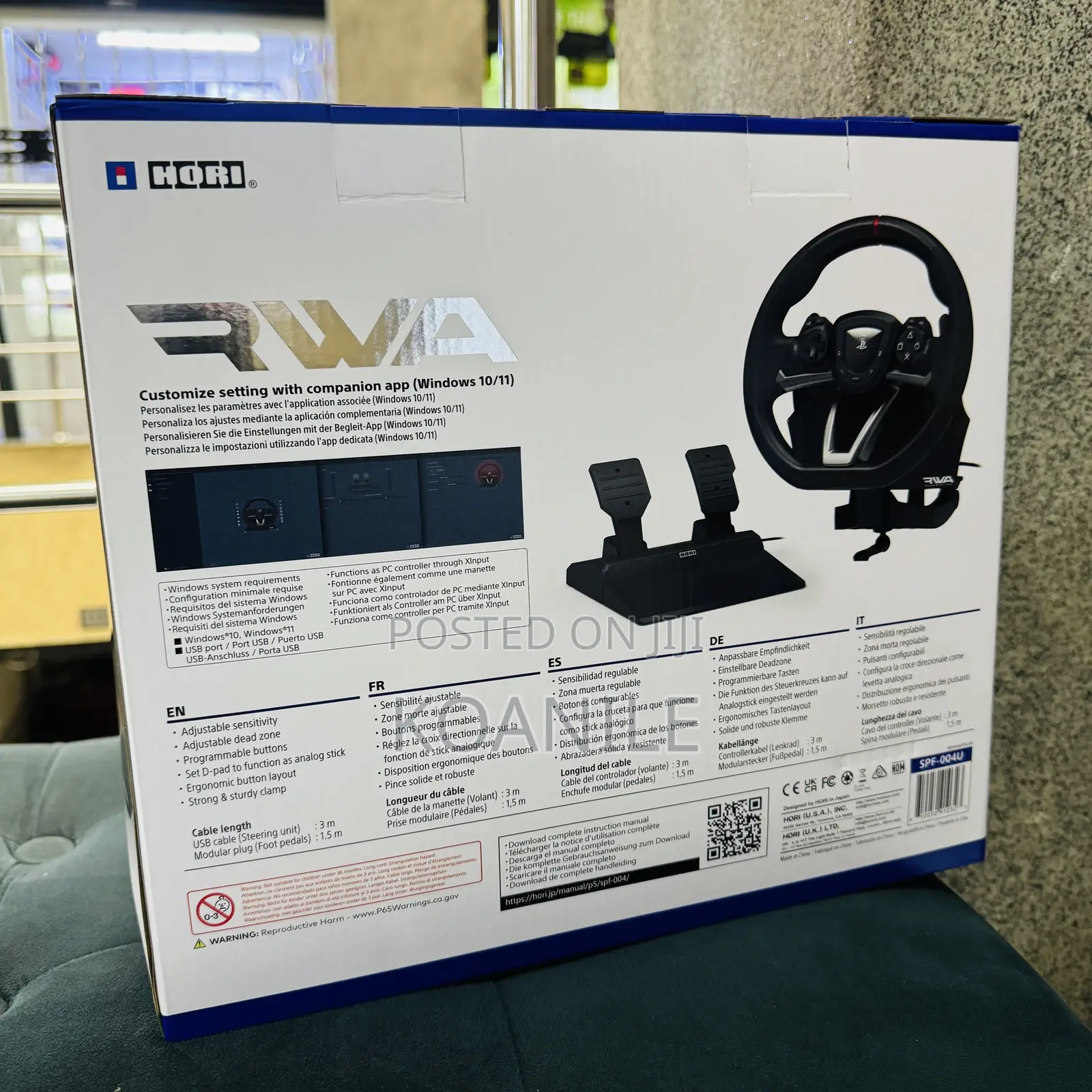 HORI Racing Wheel Apex for PS5, PS4 and PC