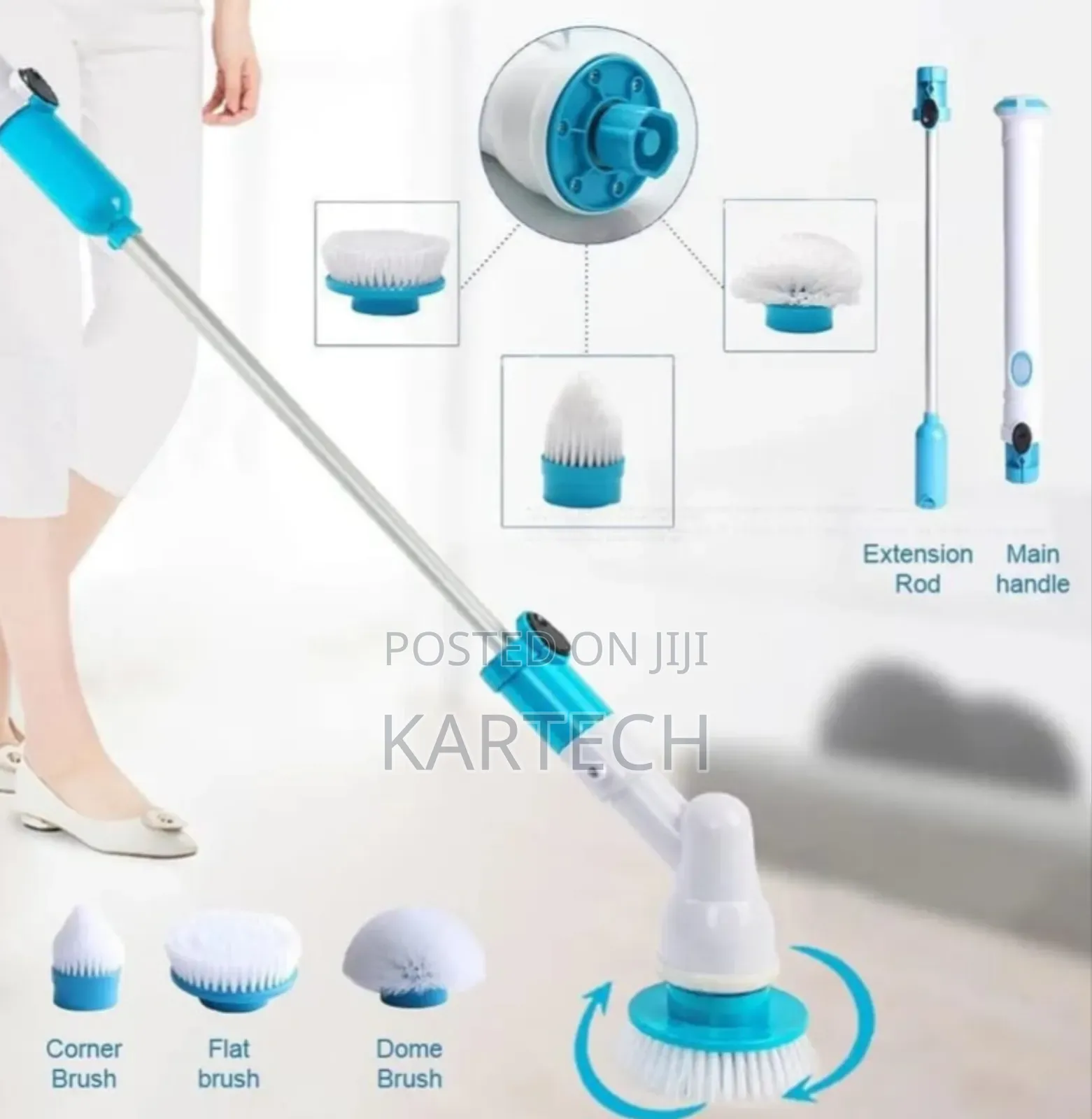 Hurricane Spin Scrubber