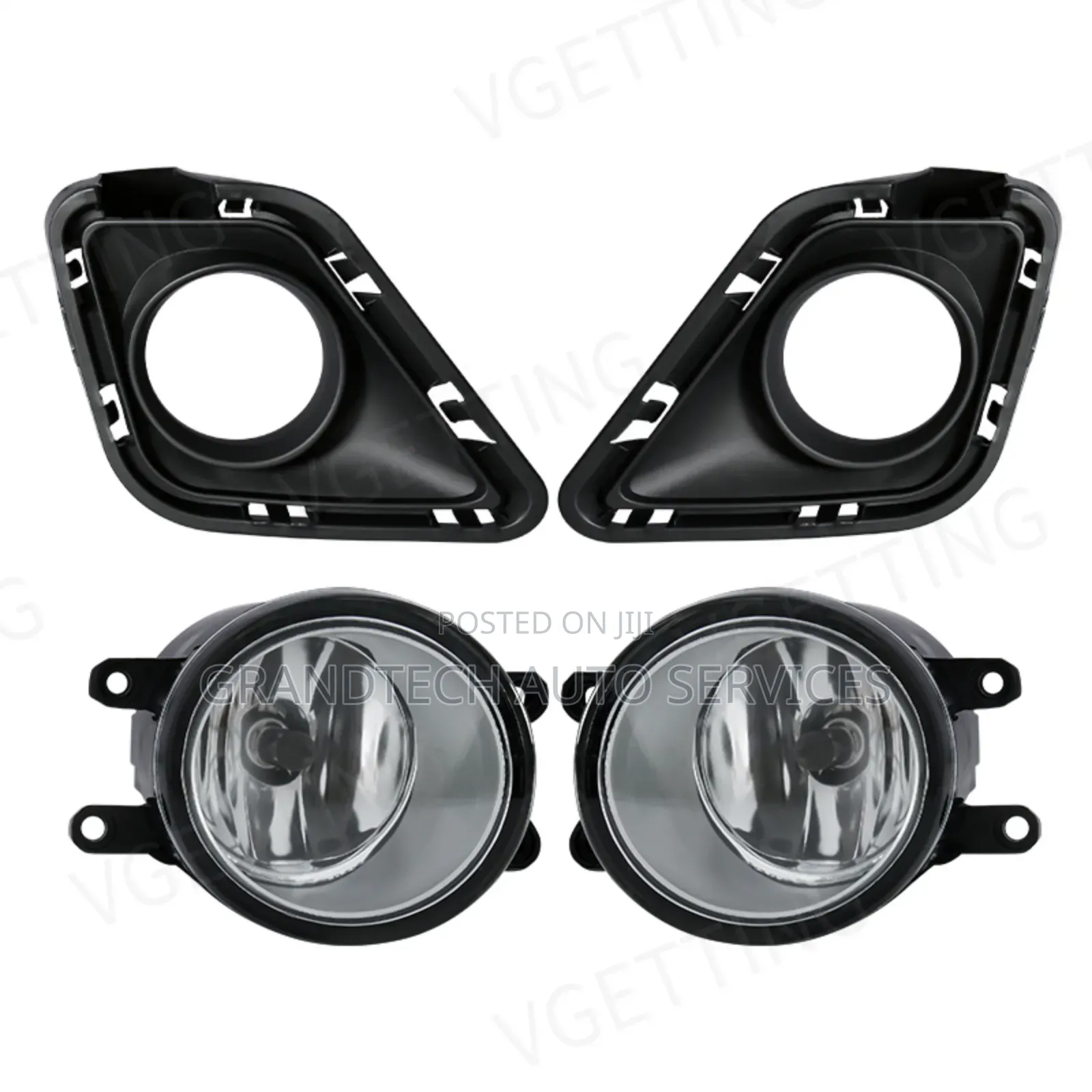Toyota Ractis 2010-2014 Foglights + Black Covers