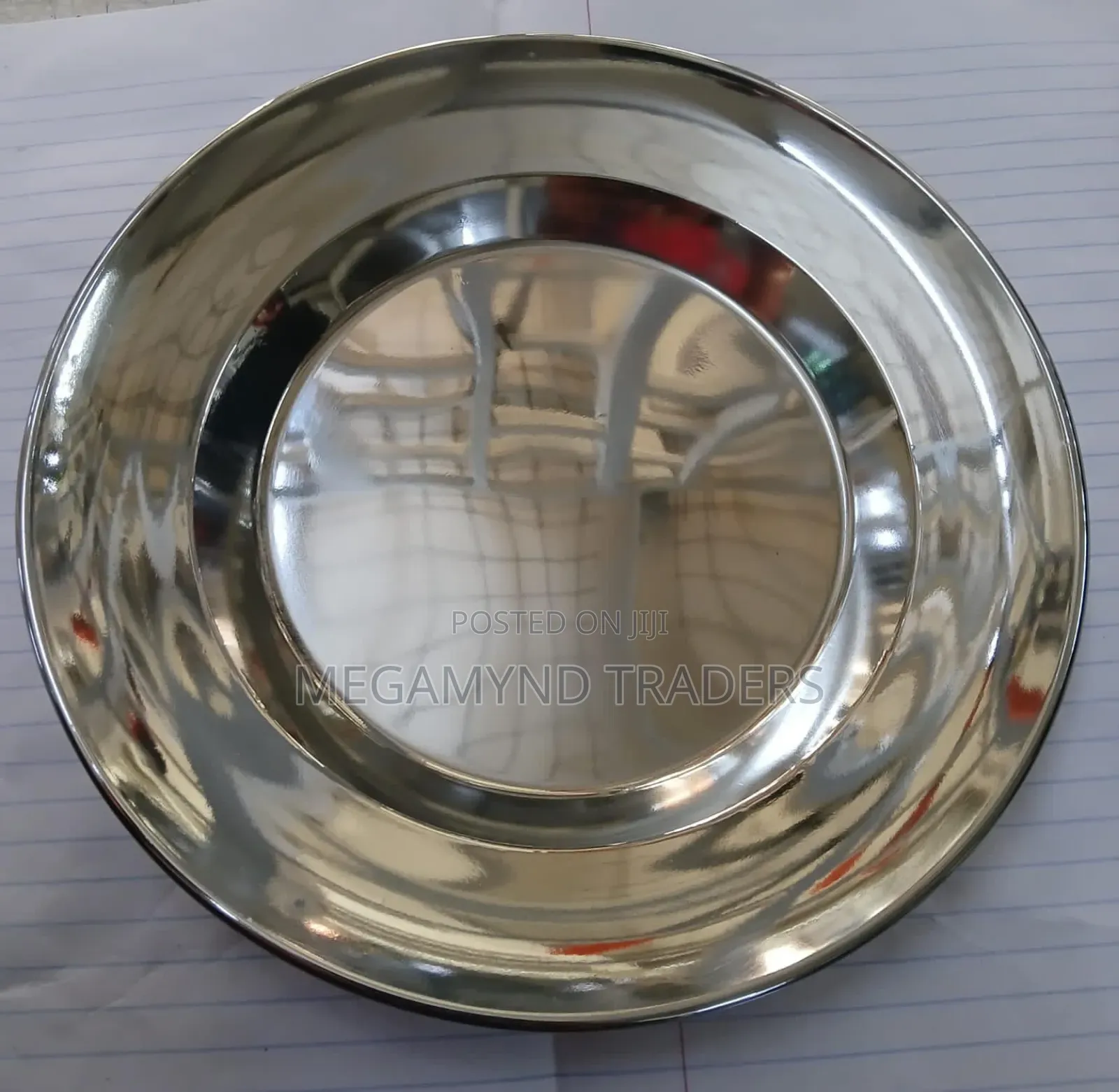 Stainless Steel Plates /12pc School Plate