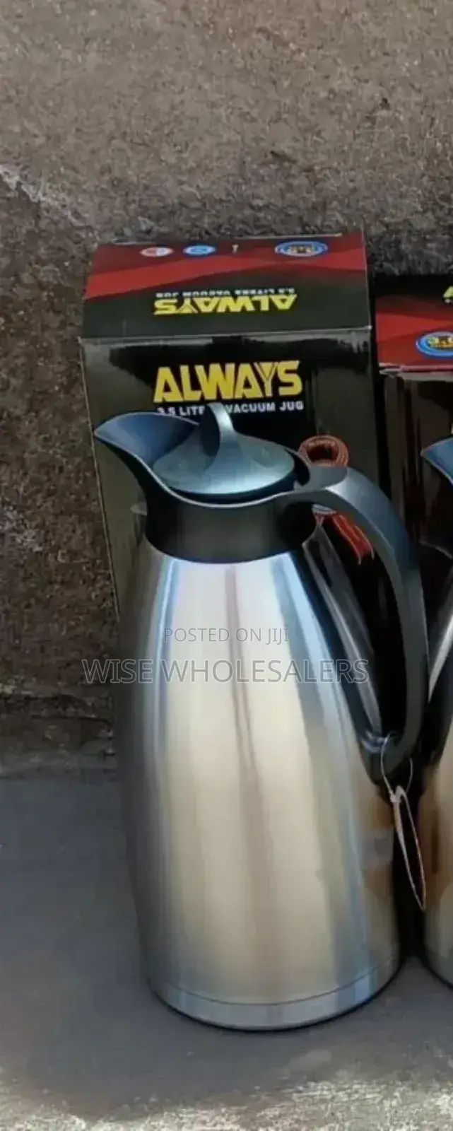 Always Stainless Steel Unbreakable Flask 3.5L