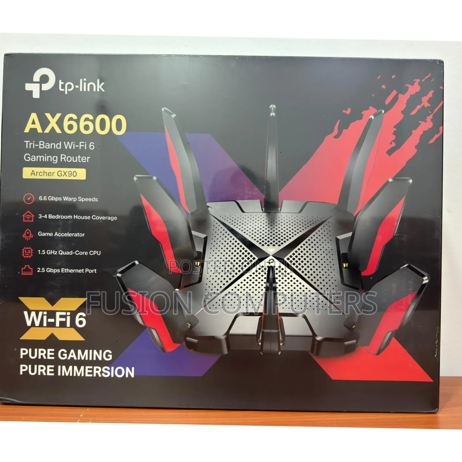 Tp-link AX6600 Wifi 6 Gaming Router (Archer GX90