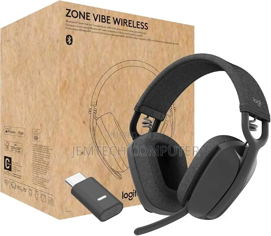 ~Logitech Zone Wireless - Bluetooth and Wireless Headset^