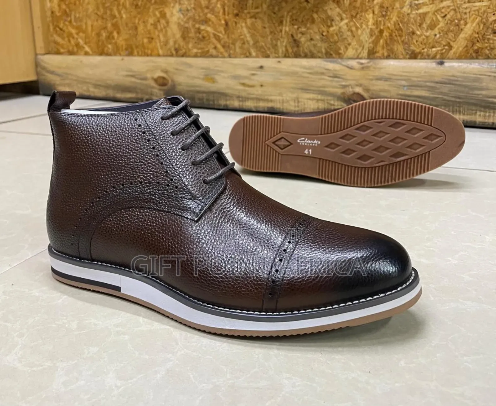Official Leather Clarks Shoes for Men