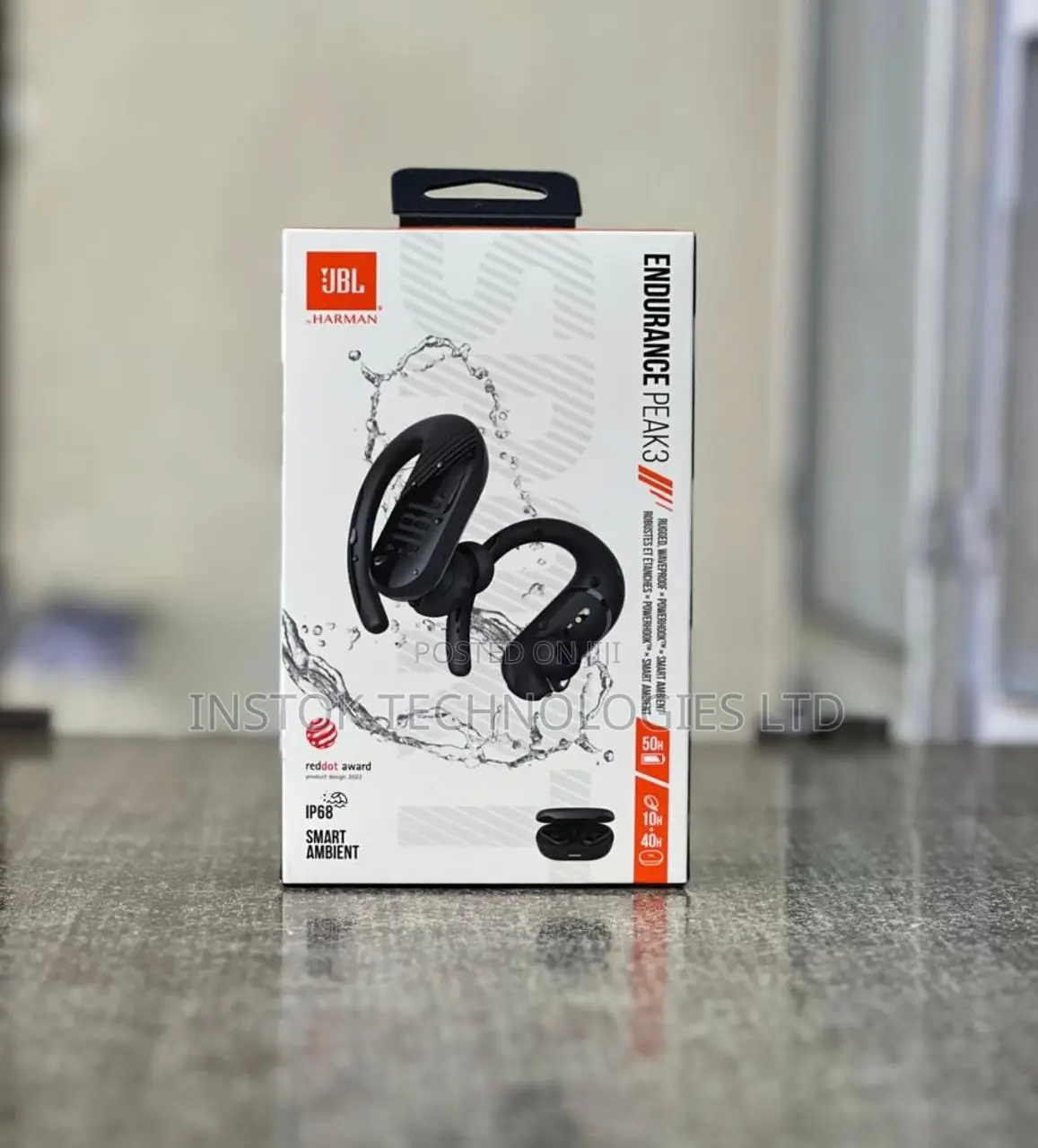 JBL Endurance Peak 3 Waterproof True Wireless in-Ear Spor